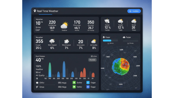 Projet Application Météo, la météo en temps réel